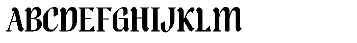 Guhit Pluma Bold Font UPPERCASE