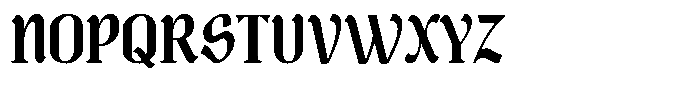 Guhit Pluma Bold Font UPPERCASE
