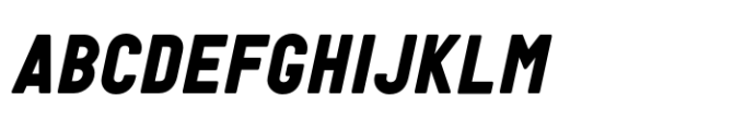 Guida Pro Black Italic Font