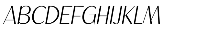 Guiffany Italic Font UPPERCASE