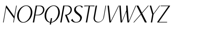 Guiffany Italic Font UPPERCASE