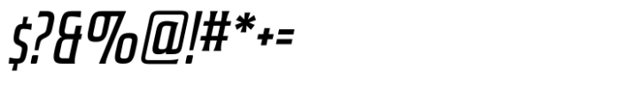 Guildhall Compressed Ex Light Italic Font OTHER CHARS