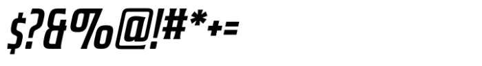 Guildhall Compressed Medium Italic Font OTHER CHARS