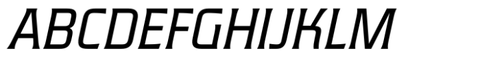 Guildhall Extra Light Italic Font UPPERCASE
