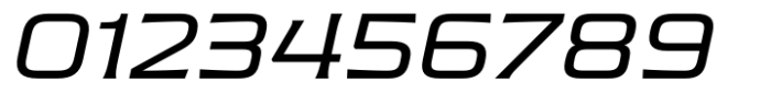 Guildhall Wide Ex Light Italic Font OTHER CHARS