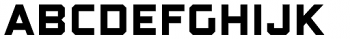 Guile Extended Font UPPERCASE