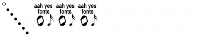 Guitar Chords Closed Font OTHER CHARS