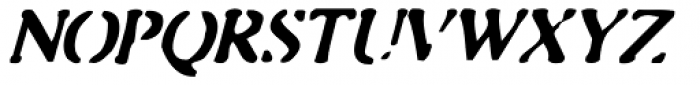 Gulag AOE Italic Font UPPERCASE