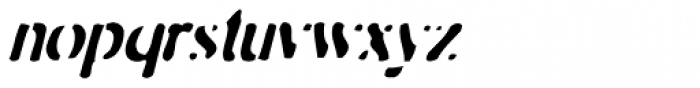 Gulag AOE Italic Font LOWERCASE