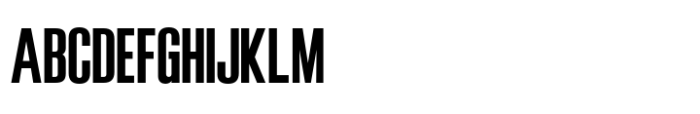 Gulams Condensed Regular Font UPPERCASE