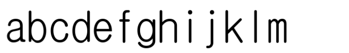 GulimChe Regular FONT