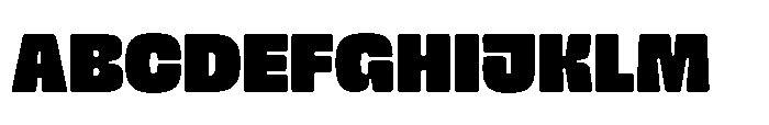 Gulker Font UPPERCASE