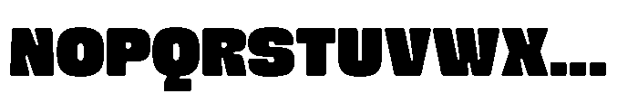 Gulker Font UPPERCASE