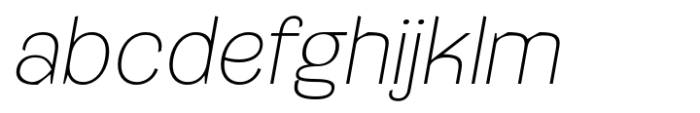 Gullying Thin Italic FONT