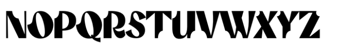 Gumanti Regular Font UPPERCASE