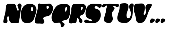 Gumbuck Italic Font UPPERCASE