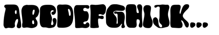Gumbuck Regular Font UPPERCASE