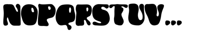 Gumbuck Regular Font UPPERCASE
