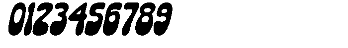 Gumdrop Slant Regular Font OTHER CHARS