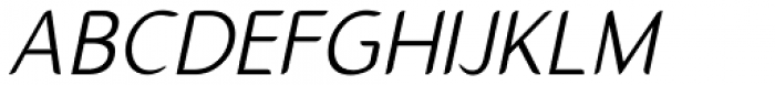 Gumela Light Italic Font UPPERCASE