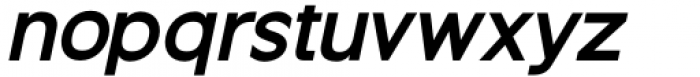 Guminert Bold Oblique Font LOWERCASE