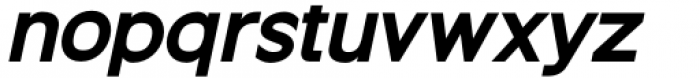 Guminert Extra Bold Oblique Font LOWERCASE