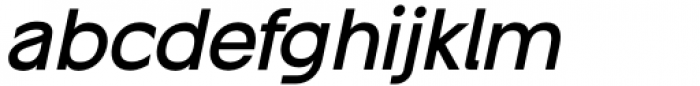 Guminert Semi Bold Oblique Font LOWERCASE