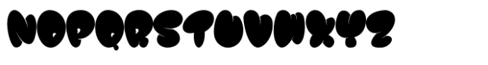Gummies Font UPPERCASE