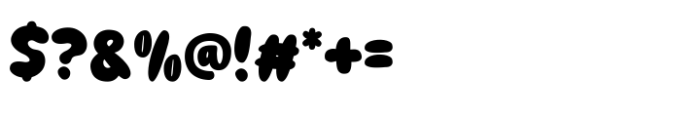 Gummy Child Regular Font OTHER CHARS