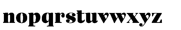 Gummy Hero Black Font LOWERCASE
