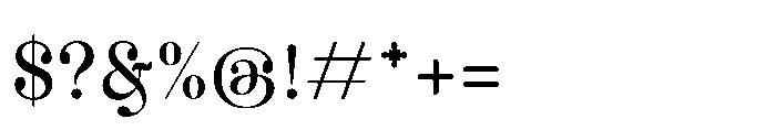Gummy Hero Regular Font OTHER CHARS