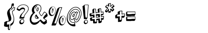 Gummy Twist Font OTHER CHARS