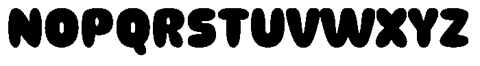 Gummy Yummy Font UPPERCASE