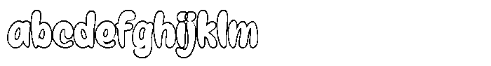 Gumybops Outline FONT