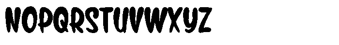 Gumybops Regular Font UPPERCASE