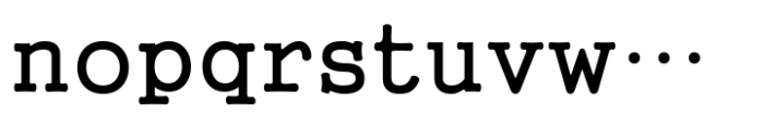 Gungsuh Regular Font LOWERCASE