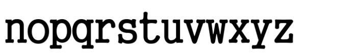 GungsuhChe Regular Font LOWERCASE