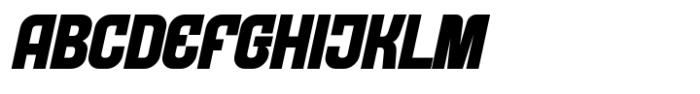 Gunner Bold Italic Font UPPERCASE