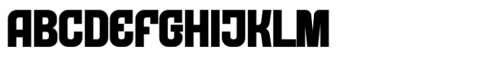 Gunner Bold Font UPPERCASE
