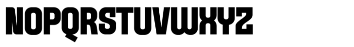 Gunner Bold Font UPPERCASE