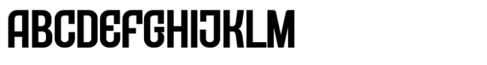 Gunner Regular Font UPPERCASE