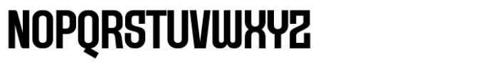 Gunner Regular Font UPPERCASE