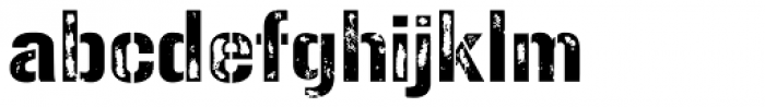 Gunplay Damage Font LOWERCASE