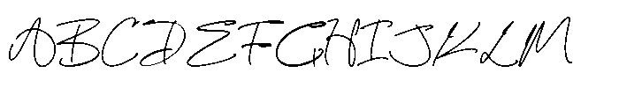 Guntura Bobyllera Font UPPERCASE