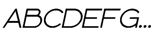 Guorta Italic Font UPPERCASE