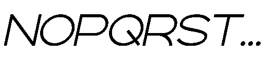 Guorta Italic Font UPPERCASE