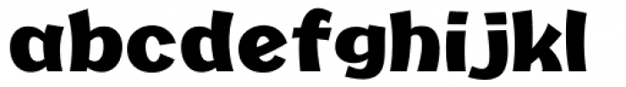 Guppy Regular Font LOWERCASE