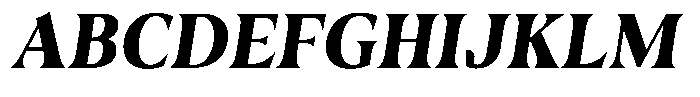 Guren Black Italic Font UPPERCASE