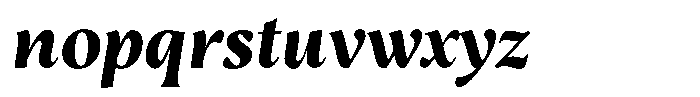 Guren Black Italic Font LOWERCASE