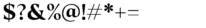 Guren ExtraBold Font OTHER CHARS